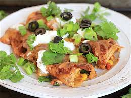 vegetable and cheese enchiladas recipe