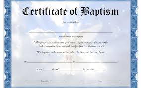 Baptism Certificate Template Elegant Word Certificate Template 51