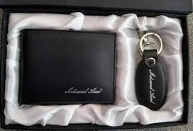 Customize Name On Wallet Keychain And