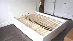 ikea malm platform bed with 4 storage
