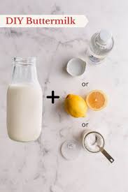 subsute for ermilk recipe