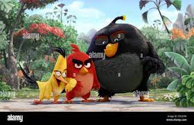 CHUCK,RED,BOMB, THE ANGRY BIRDS MOVIE, 2016 Stock Photo - Alamy