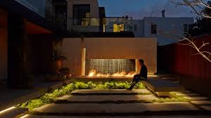 Outdoor Spaces With Warming Fireplaces