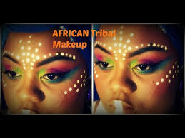 african tribe makeup you