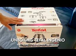 13 pieces tefal ingenio stainless steel