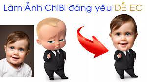Kit Photoshop: Thiết kế ảnh chibi(hình chipi) sinh nhật cho bé cực đáng yêu  làm dễ ẹc - YouTube