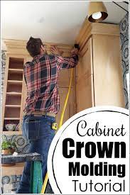 kitchen cabinet crown molding reality