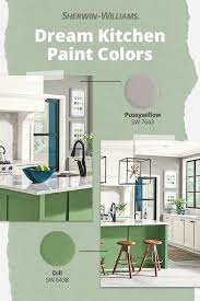 Dramatic Kitchen Cabinet And Wall Paint
