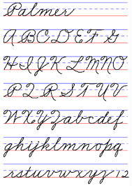 Examples Of Handwriting Styles Palmer Method School