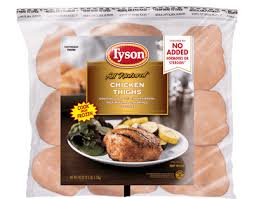 frozen en wing sections tyson brand