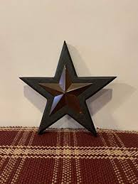 Rustic star home decor for rustic country home decor. Wood Star Home Decor Furniture Living Dining And Patio Farmhouse Primitive Wall Decor Wood And Metal Star Rustic Home Decoration