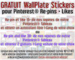 Wall Plate Skins Decals Stickers Wraps