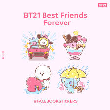 Continue to share all of your thoughts and feelings, as your relationship can still grow closer and stronger. Messenger On Twitter The Bt21 Best Friends Forever Sticker Pack Is Here With Nationalbestfriendday Coming Up Send Your Bff Some Show Us How You Re Using Your Fav Bt21 Stickers