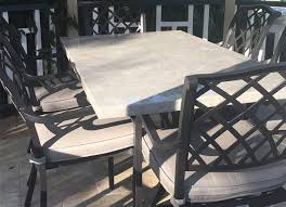 Stone Outdoor Tables