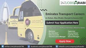 emirates transport careers in dubai