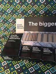 The bigger blacker box is the official tremendous storage case for your cards against humanity collection. Cards Against Humanity Big Black Box Almost All Expansions Huge Lot 1871187100