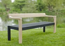contemporary outdoor bench design