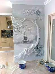 painting art wall decor drywall art