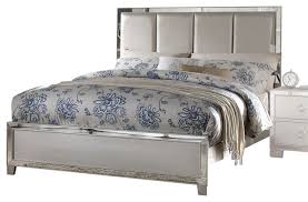 voeville ii mirrored bed with