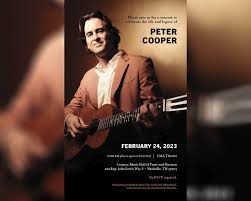 peter cooper to be held on feb 24