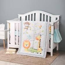 3pcs Enchanted Forest Baby Nursery Crib