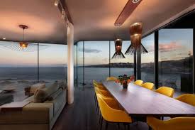 ocean view living room designed for