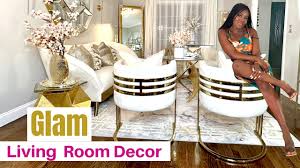 glam living room decorating ideas