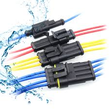 Ebs (electronic brake system) connectors are used for the electrical connection of the abs/ebs braking systems between the truck and trailer for both 12v and 24v electrical systems. 2 3 4 Way Superseal Waterproof Electrical Connector Plug Kit 12v 24v Ebay