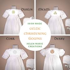 celtic christening gowns as family