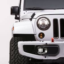 jeep jk 12v dot led high low beam