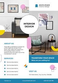 free geometric interior designer studio