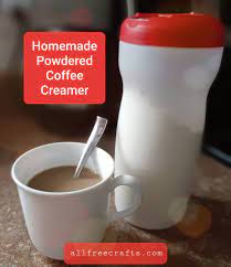 homemade powdered coffee creamer all