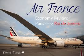 air france economy review paris to rio
