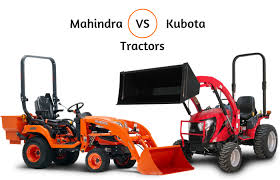 Small Tractors Comparison Mahindra Vs Kubota