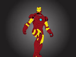 iron man vector vector art graphics
