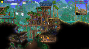 A short terraria adventure map based on ark survival evolved. Recently Finished Beach Base Blue Roof Design By Tfyr Suggestions Really Appreciated Terraria