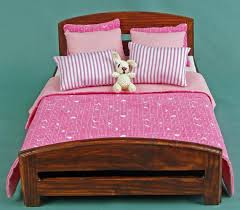 double bed linen set for 12 inch doll