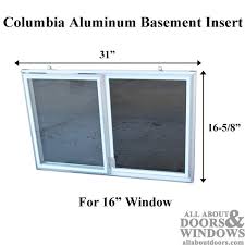 Basement Window Insert Single Pane