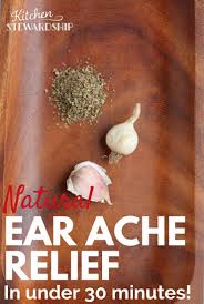 natural home remedy to heal an earache