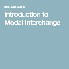 Introduction To Modal Interchange Jazzmaster Audio