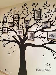photo frame tree decal family tree