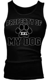 Property Of My Dog Paw Print Pet Lover Owner Doggy Puppy Boy