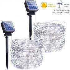 chesbung solar string lights outdoor