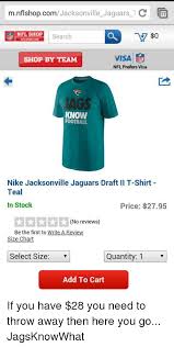 Jacksonville Jaguars T C L17 Mnflshopcom Nfl Shop Search 0