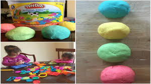 how to make playdough without cream