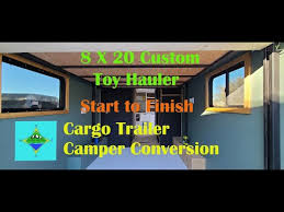 cargo trailer cer conversion 8x20