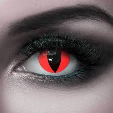 Go on the prowl with our feline cat eye contact lenses. Red Cat Eye Contact Lenses By Gothika Fda Cleared Vampfangs