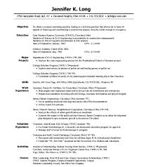 Example Of Objective In Resume  Examples Of A Resume Objective         
