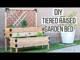 Diy Tiered Raised Garden Bed How To