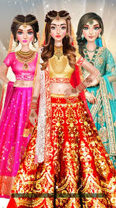 indian wedding stylist makeup dress